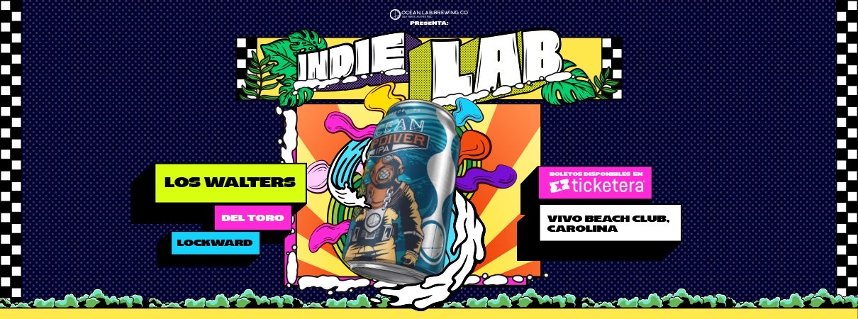 Ticketera artwork for Indie Lab at Vivo Beach Club