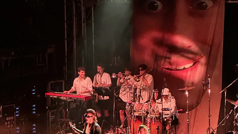 DJ performing at a night event